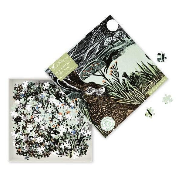 Hidden Hares 1000 Piece Jigsaw Puzzle Flame Tree