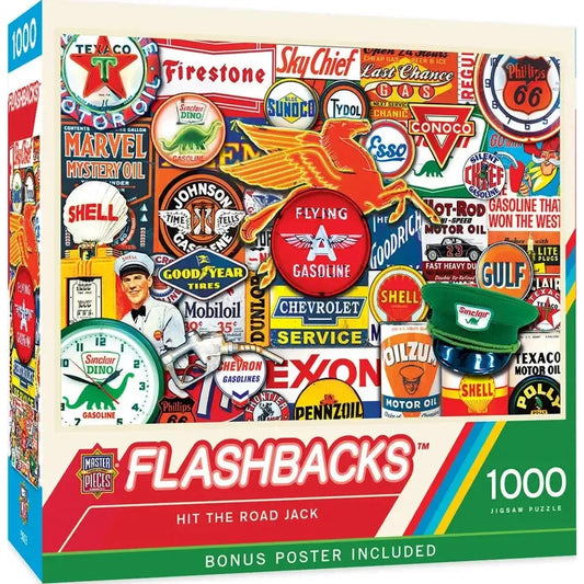 Hit the Road Jack Flashbacks 1000 Piece Jigsaw Puzzle MasterPieces