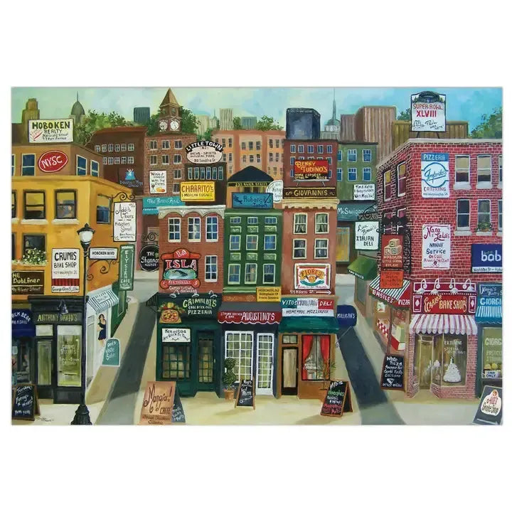 Hoboken Medley 1000 Piece Soft Touch Jigsaw Puzzle Crown Point