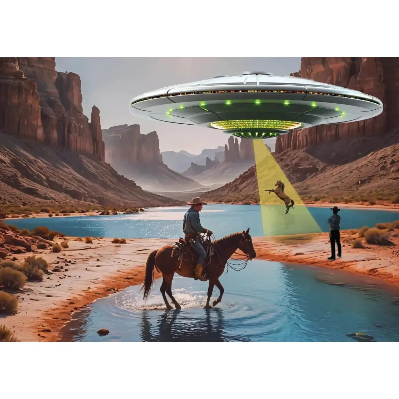 Horsing Around 1000 Piece Jigsaw Puzzle WTF