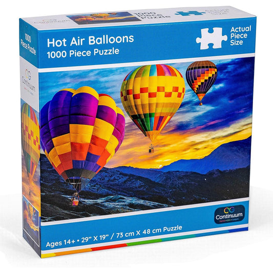 Hot Air Balloons 1000 Piece Jigsaw Puzzle Continuum