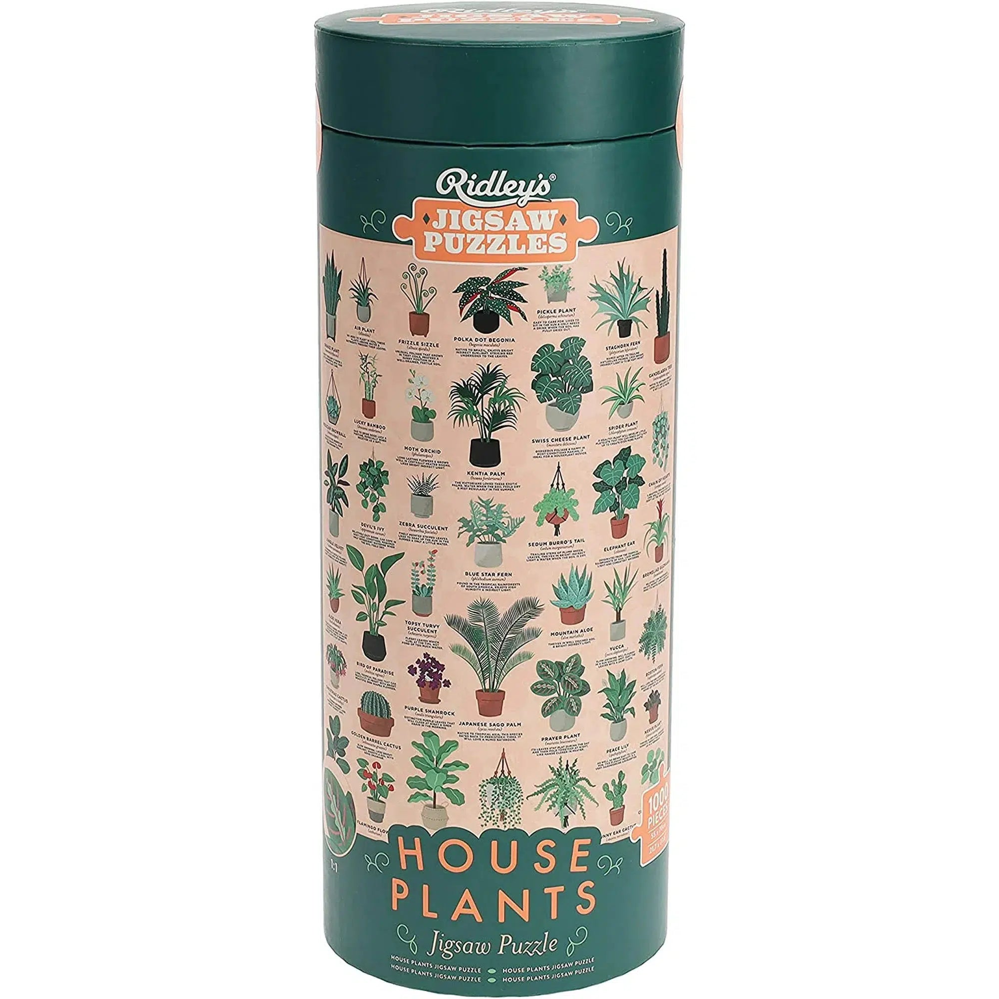 ridley's house plants 1000-piece jigsaw puzzle House Plants 1000 Piece Jigsaw Puzzle Ridley