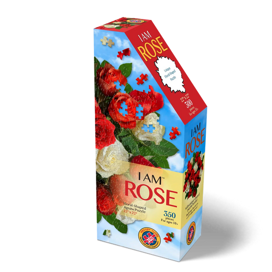 I Am Rose 350 Piece Floral Shaped Jigsaw Puzzle Madd Capp