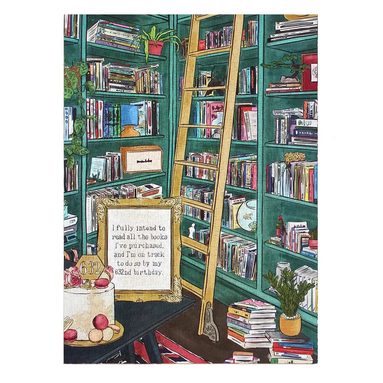 I fully intend to... 1000 Piece Soft Touch Jigsaw Puzzle Ellembee