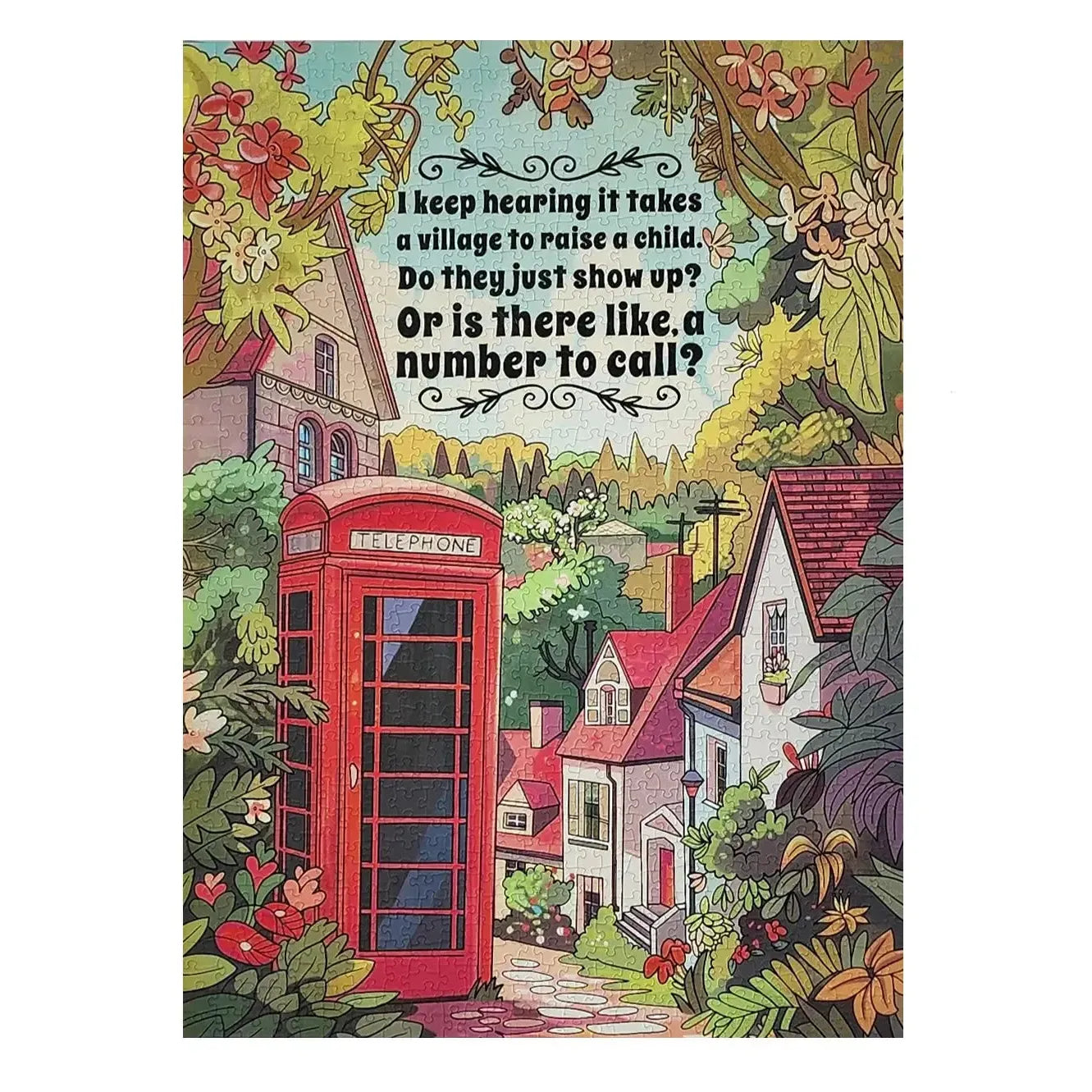 I keep hearing... 1000 Piece Soft Touch Jigsaw Puzzle Ellembee