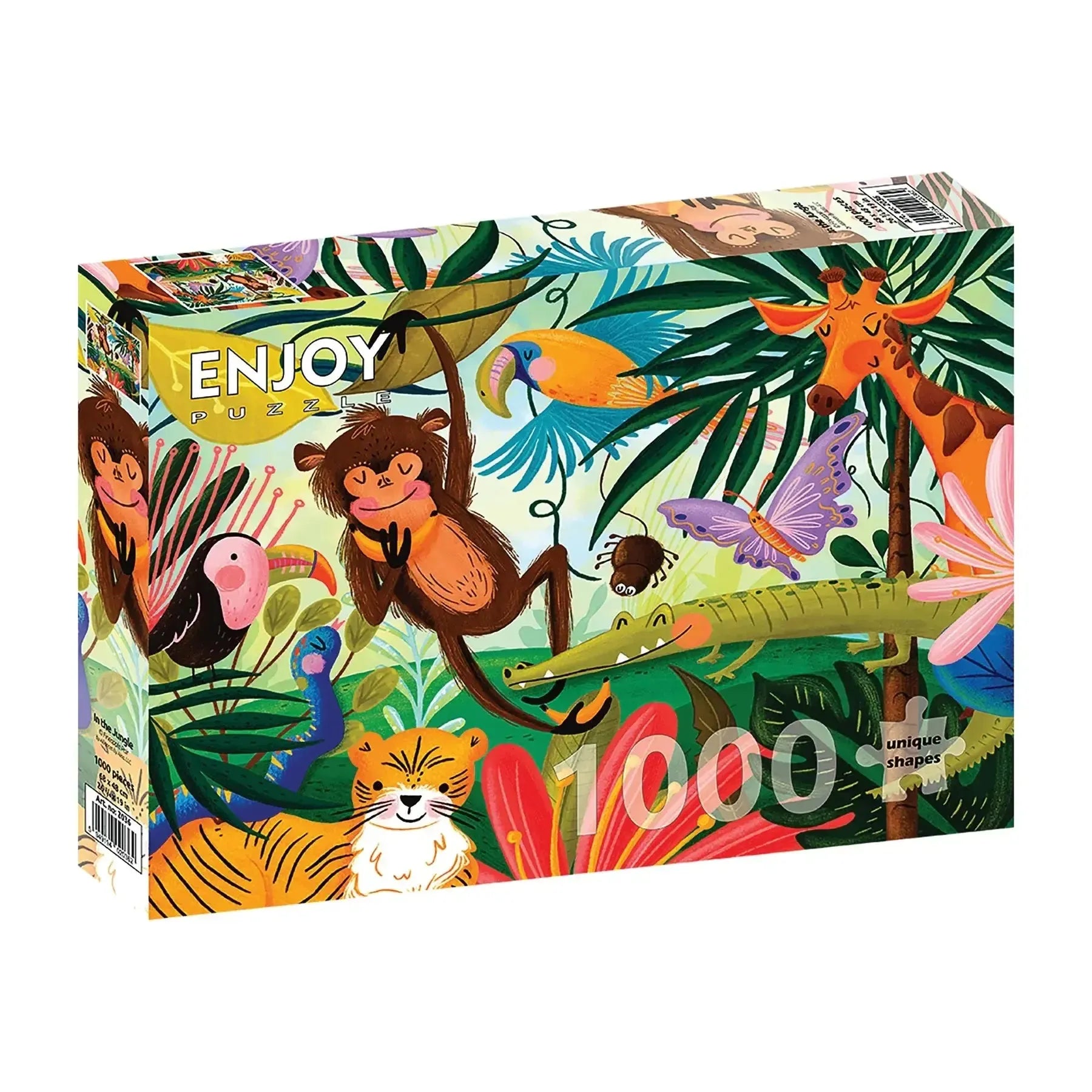 In the Jungle 1000 Piece Jigsaw Puzzle Enjoy – Puzzle Merchant