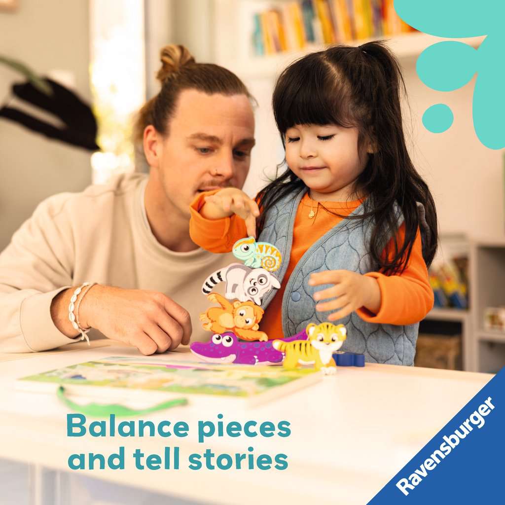 In the Jungle - Wooden Touch & Play Puzzle for Toddlers Ravensburger