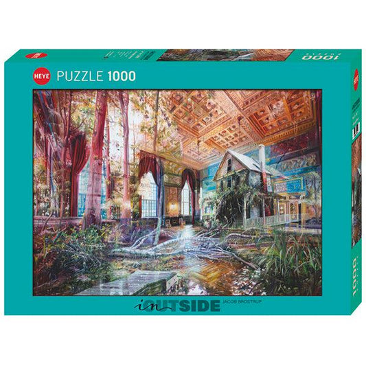 Intruding House 1000 Piece Jigsaw Puzzle Heye