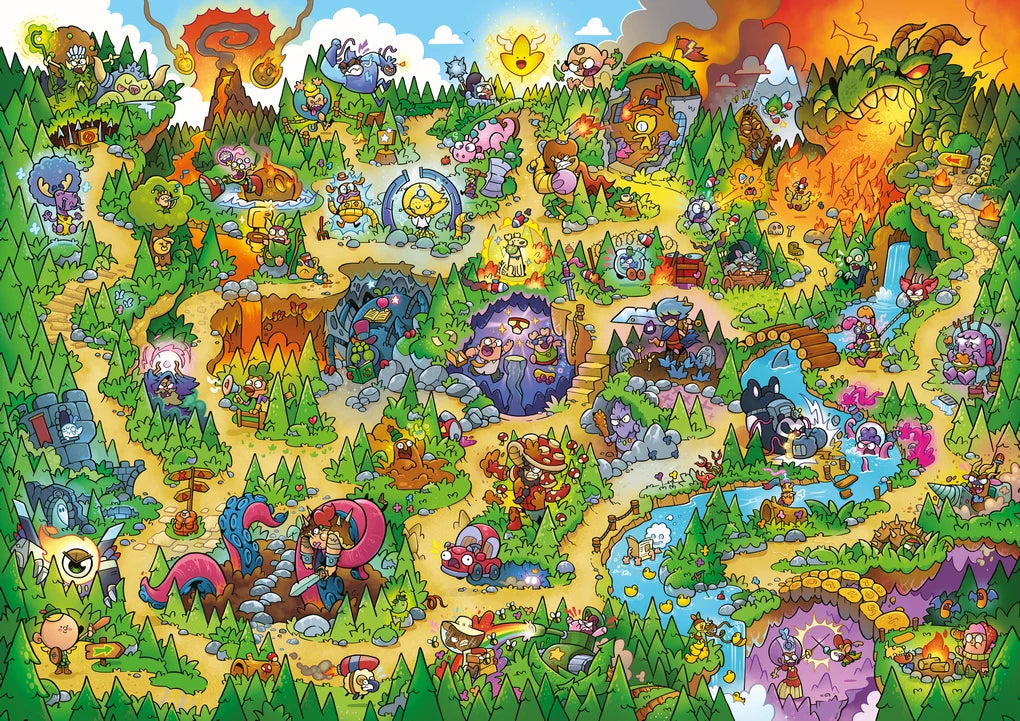 Jamie Smart’s Hero Slam 200 Piece Jigsaw Puzzle Laurence King