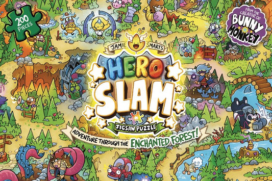 Jamie Smart’s Hero Slam 200 Piece Jigsaw Puzzle Laurence King