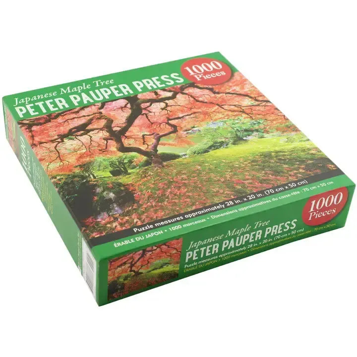 Japanese Maple Tree 1000 Piece Jigsaw Puzzle Peter Pauper