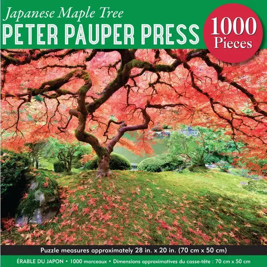 Japanese Maple Tree 1000 Piece Jigsaw Puzzle Peter Pauper