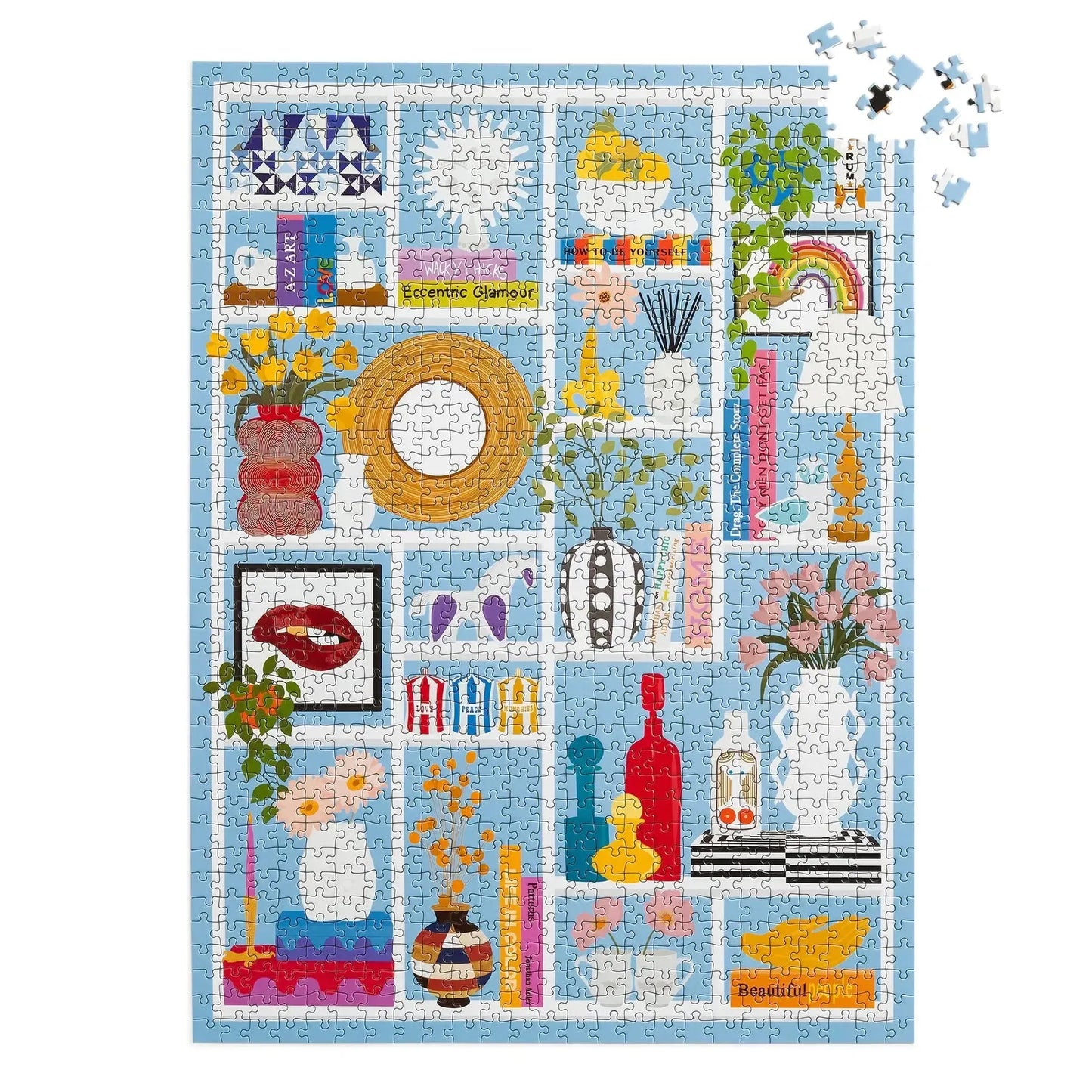 Jonathan Adler Shelfie 1000 Piece Jigsaw Puzzle Galison