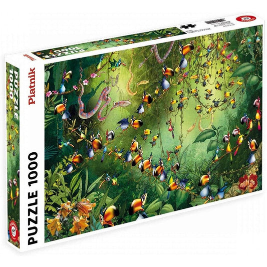 Jungle Birds 1000 Piece Jigsaw Puzzle Piatnik