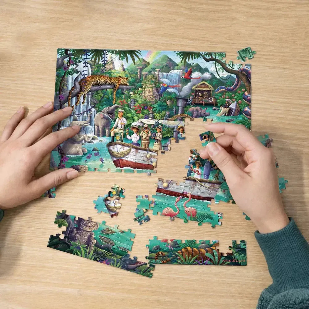 Jungle River Expedition 210 Piece Jigsaw Puzzle Boardwalk