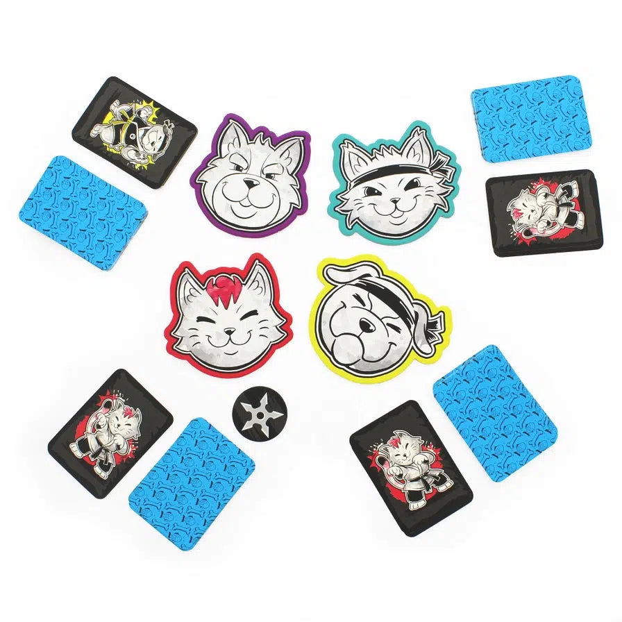 Karate Cats & Kung Fu Dogs Card Game Ginger Fox