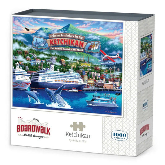 Ketchikan 1000 Piece Jigsaw Puzzle Boardwalk