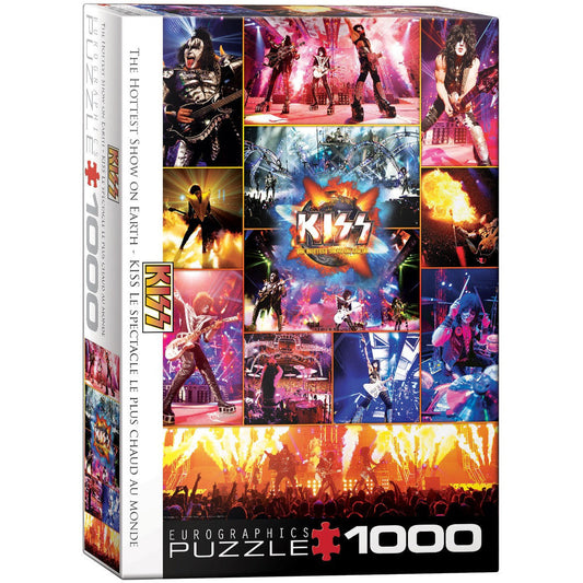Kiss - The Hottest Show on Earth 1000 Piece Jigsaw Puzzle Eurographics