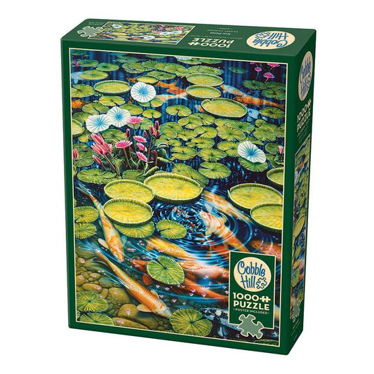 Koi Pond 1000 Piece Jigsaw Puzzle Cobble Hill