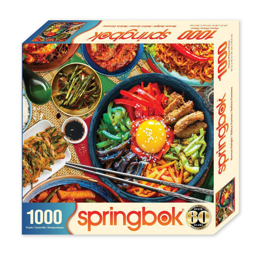 Korean Delight 1000 Piece Jigsaw Puzzle Springbok