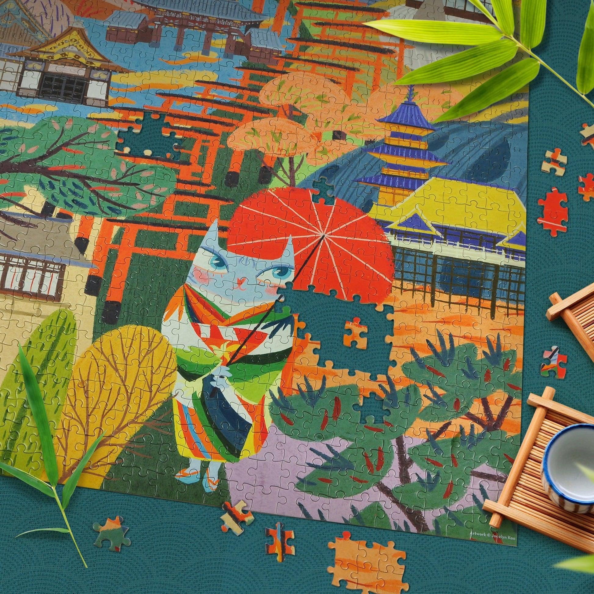 Kyoto 1000 Piece Jigsaw Puzzle Fred