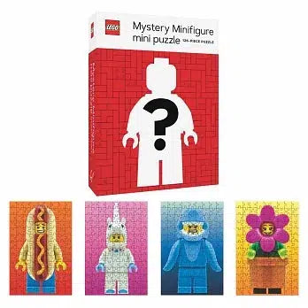 LEGO Mystery Minifigure (Red Ed.) 126 Piece Mini Jigsaw Puzzle Chronicle