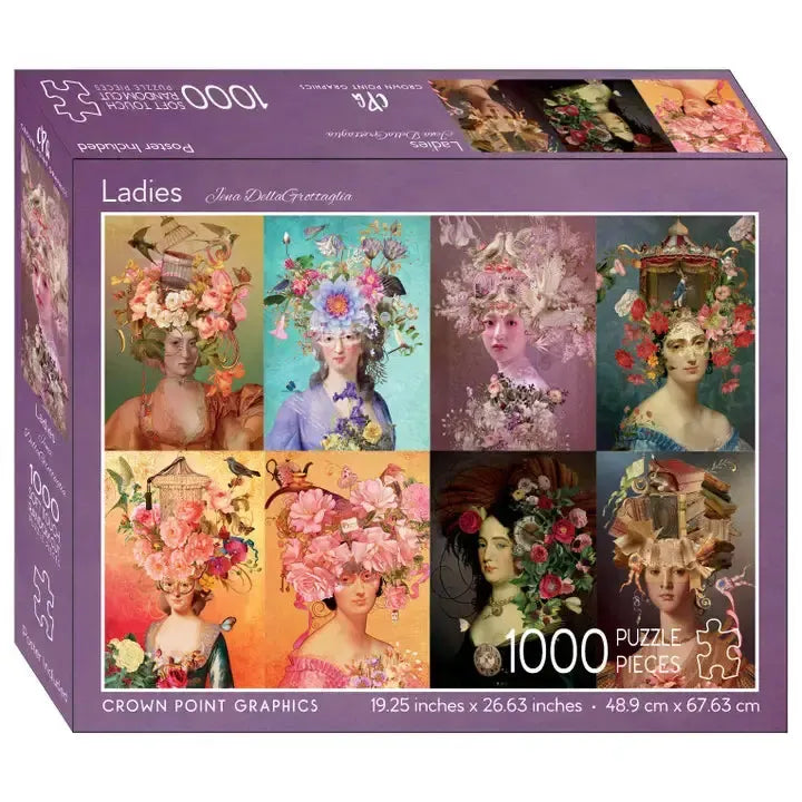 Ladies 1000 Piece Soft Touch Jigsaw Puzzle Crown Point