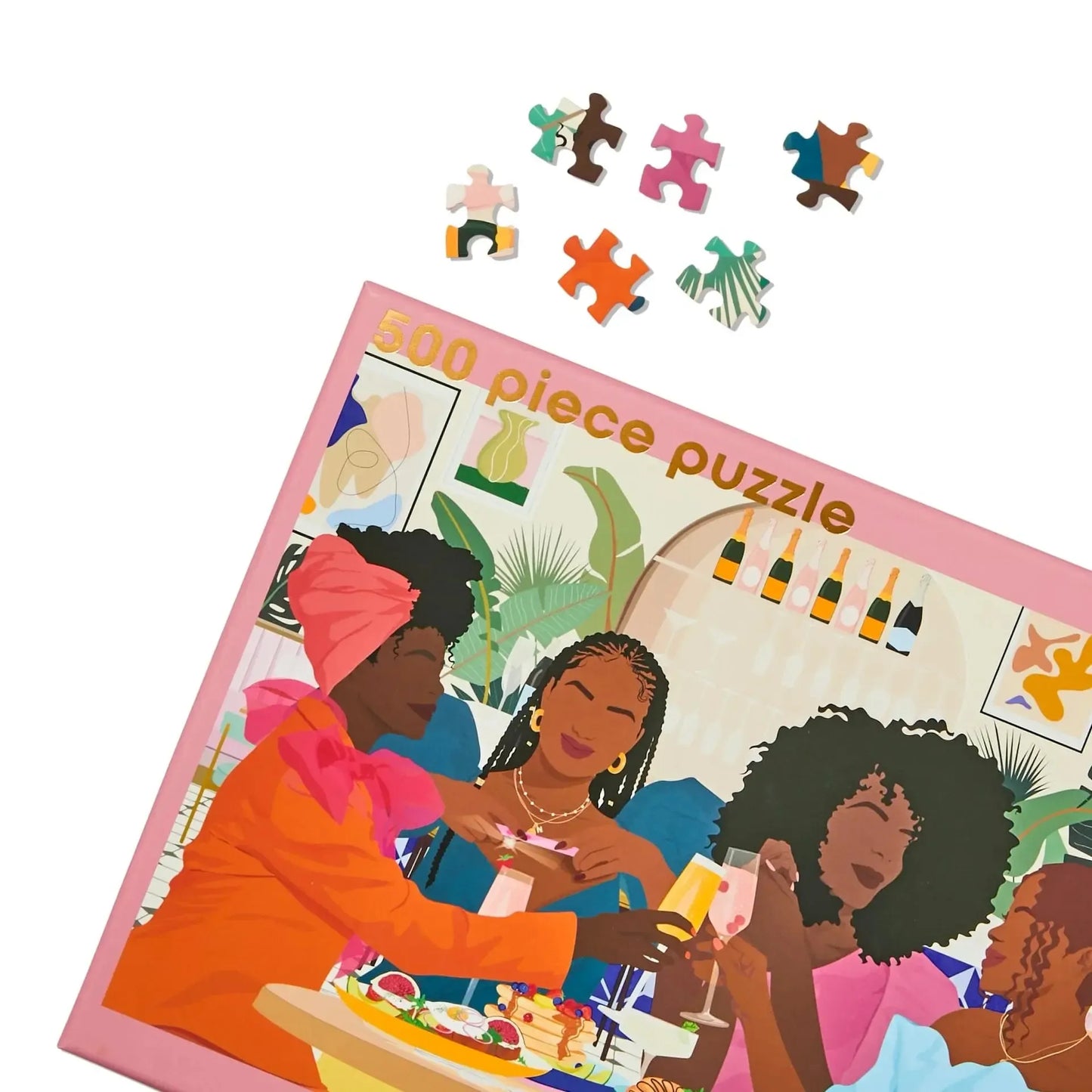 Ladies Who Brunch 500 Piece Soft Touch Jigsaw Puzzle Be Rooted