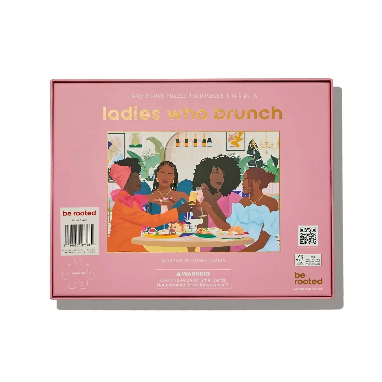 Ladies Who Brunch 500 Piece Soft Touch Jigsaw Puzzle Be Rooted