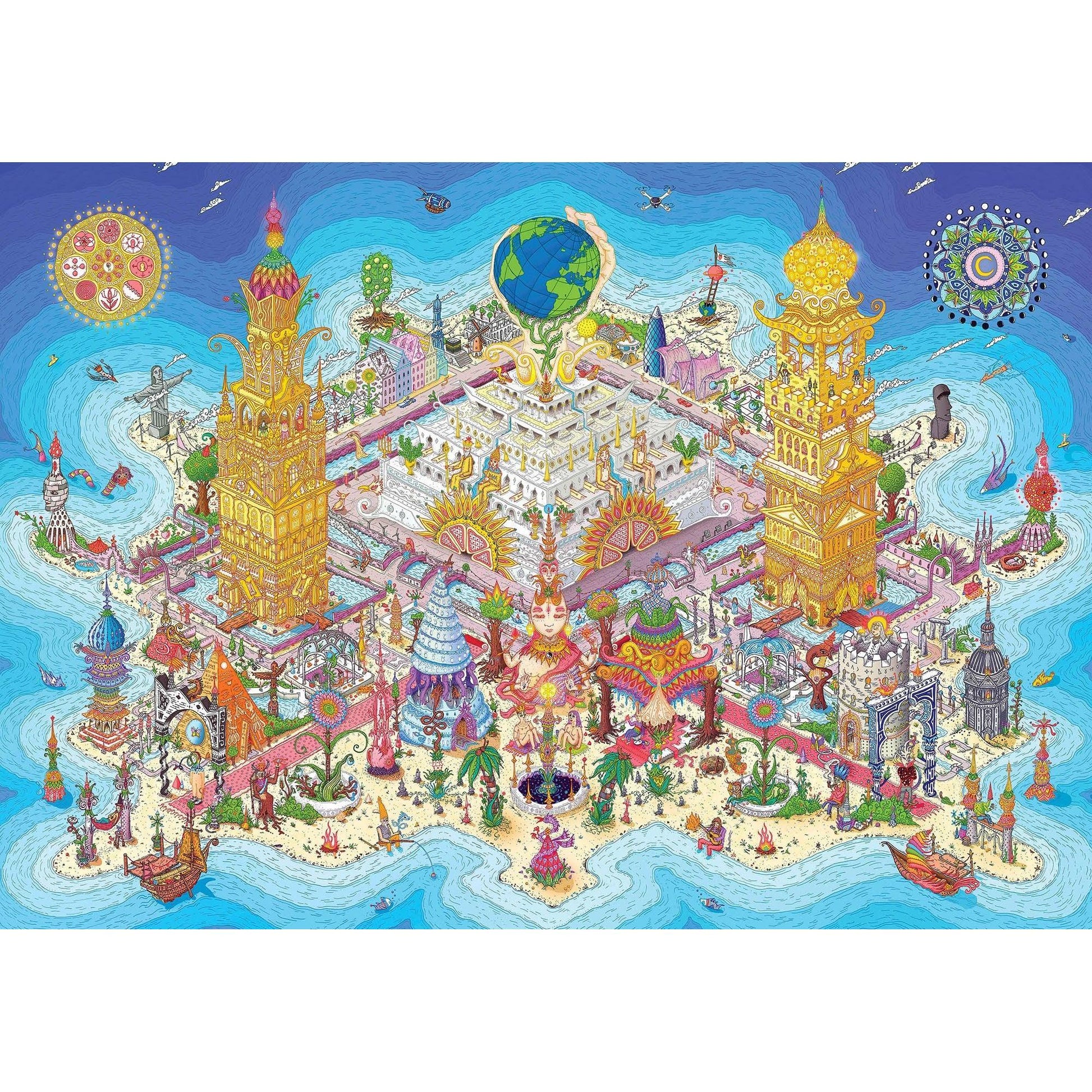 Land of Rutopia 1000 Piece Premium Jigsaw Puzzle Art & Fable