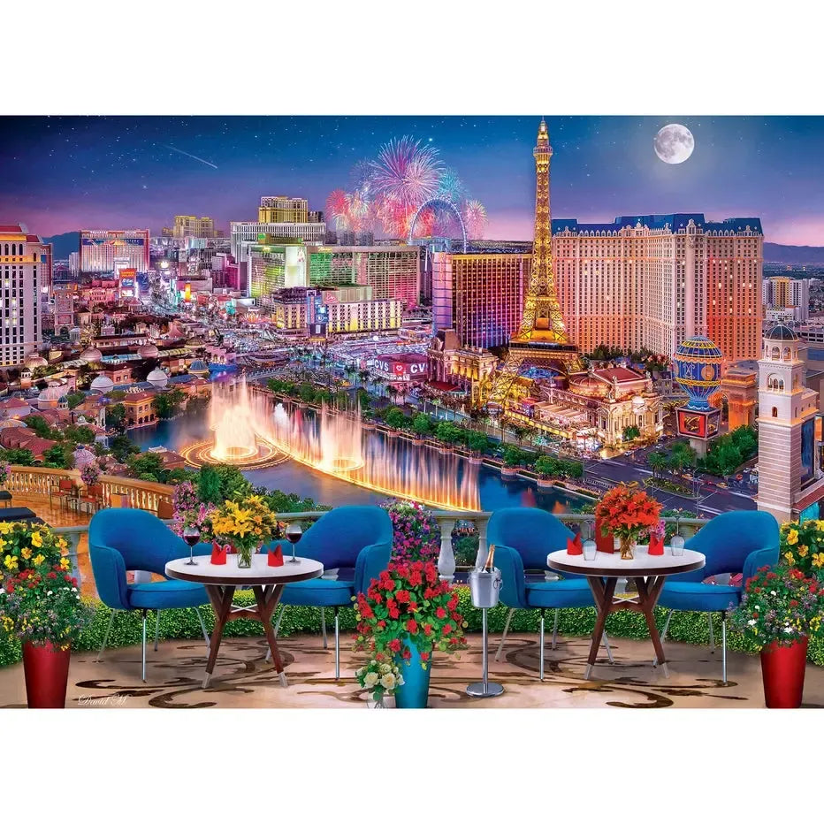 Las Vegas Living Color Scapes 1000 Piece Jigsaw Puzzle MasterPieces