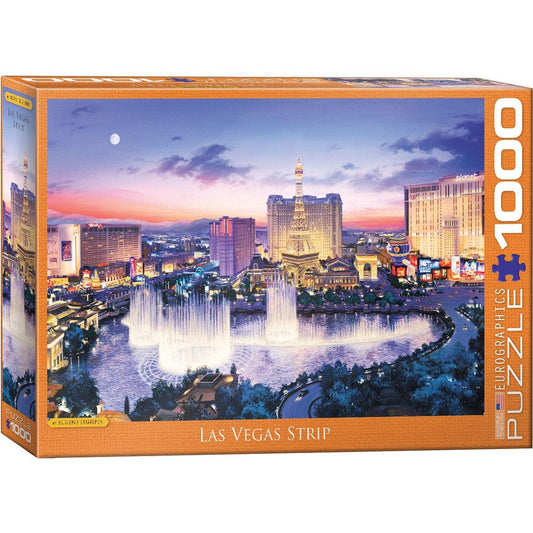 Las Vegas Strip 1000 Piece Jigsaw Puzzle Eurographics