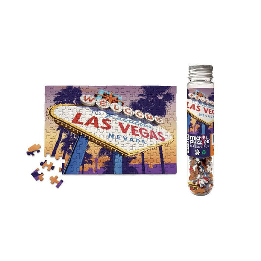Las Vegas Sunset 150 Piece Mini Jigsaw Puzzle Micro Puzzles