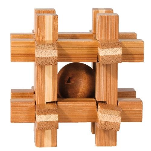 Lattice Box 3D Bamboo Puzzle Fridolin