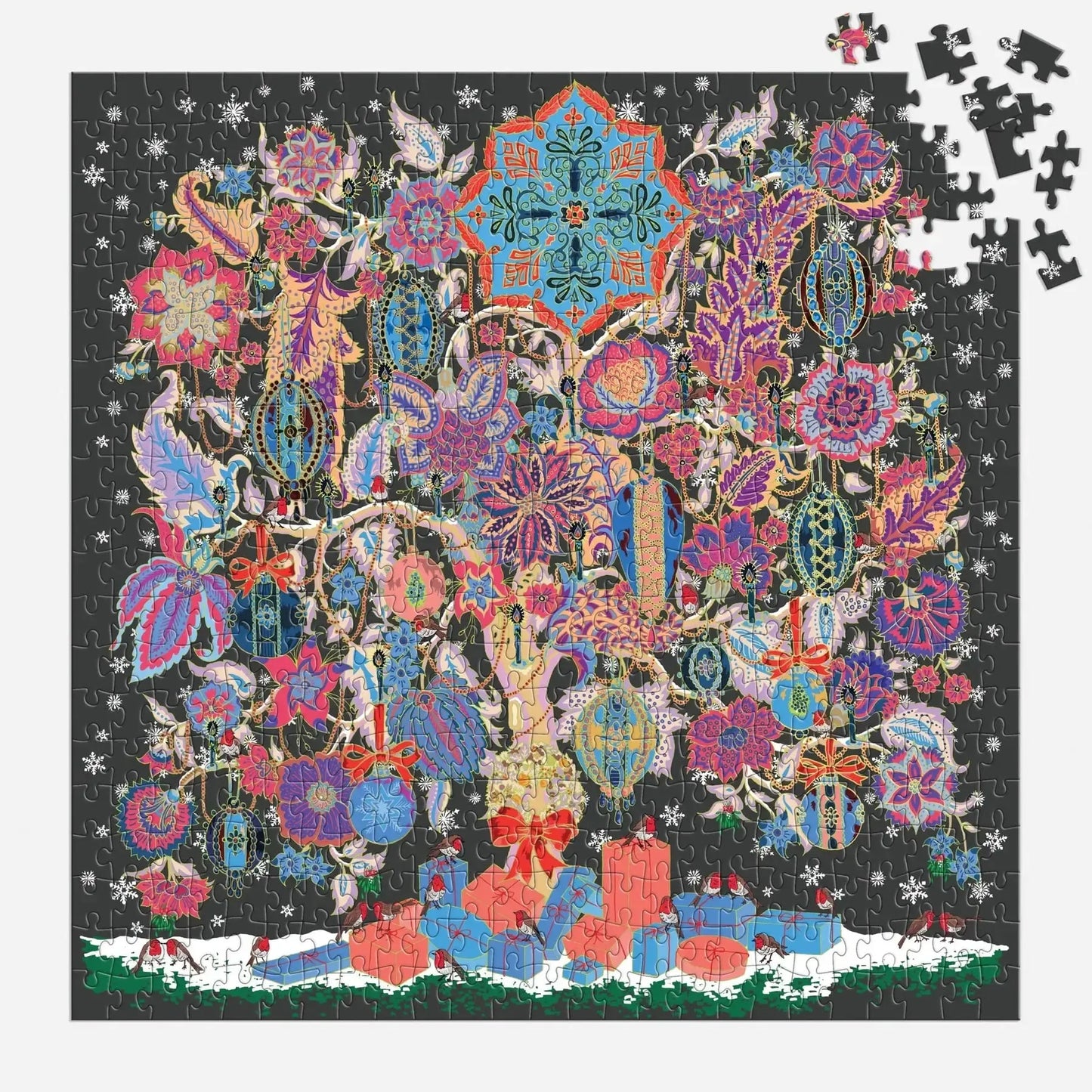 Liberty Christmas Tree of Life 500 Piece Jigsaw Puzzle Galison