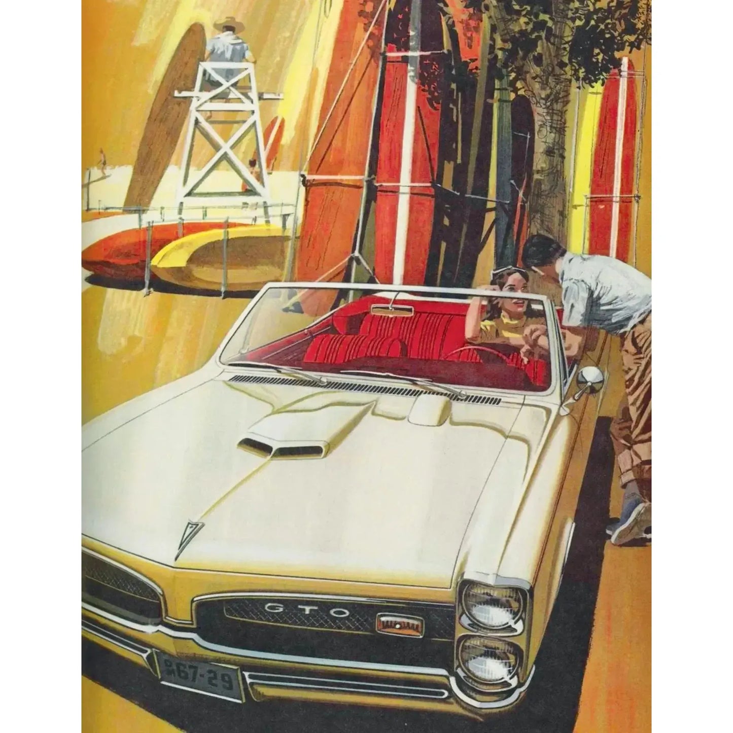 Little GTO General Motors 100 Piece Mini Jigsaw Puzzle NYPC