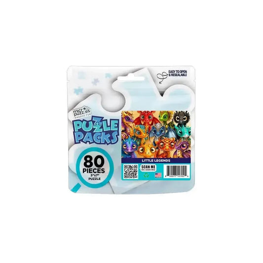 Little Legends 80 Piece Mini Jigsaw Puzzle Micro Puzzles