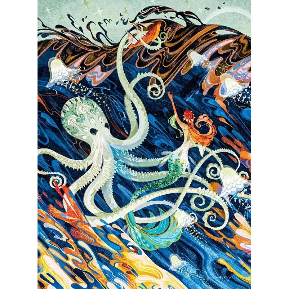 Little Mermaid & Octopus 1000 Piece Jigsaw Puzzle Insights