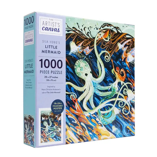 Little Mermaid & Octopus 1000 Piece Jigsaw Puzzle Insights