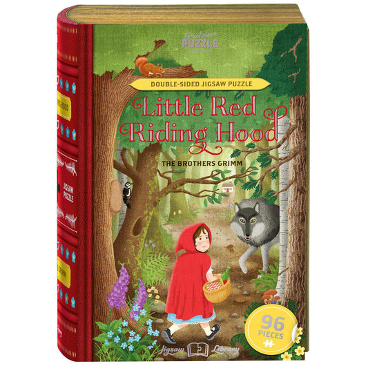 Little Red Riding Hood Double-Sided 96 Piece Jigsaw Puzzle Professor Puzzle