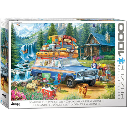 Loading the Jeep Wagoneer 1000 Piece Jigsaw Puzzle Eurographics