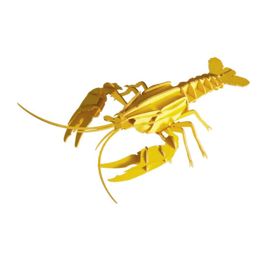 Lobster 3D Cardboard Model Kit Fridolin