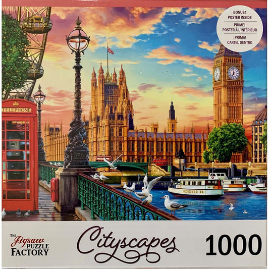 London England 1000 Piece Jigsaw Puzzle Leap Year