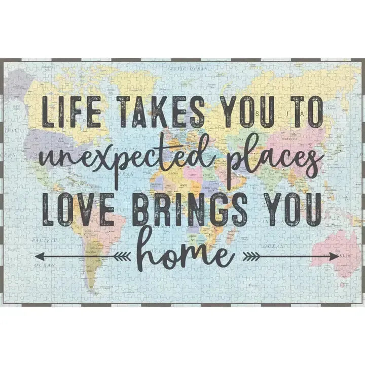 Love Brings You Home 1000 Piece Jigsaw Puzzles Paper House