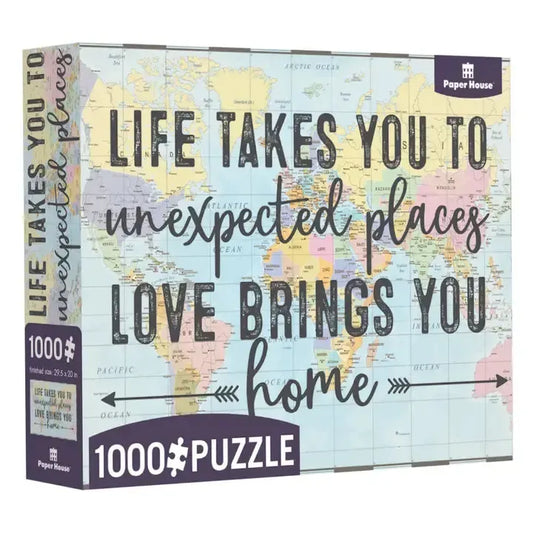 Love Brings You Home 1000 Piece Jigsaw Puzzles Paper House