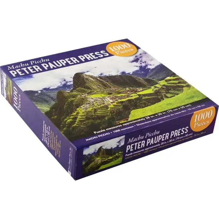 Machu Picchu 1000 Piece Jigsaw Puzzle Peter Pauper