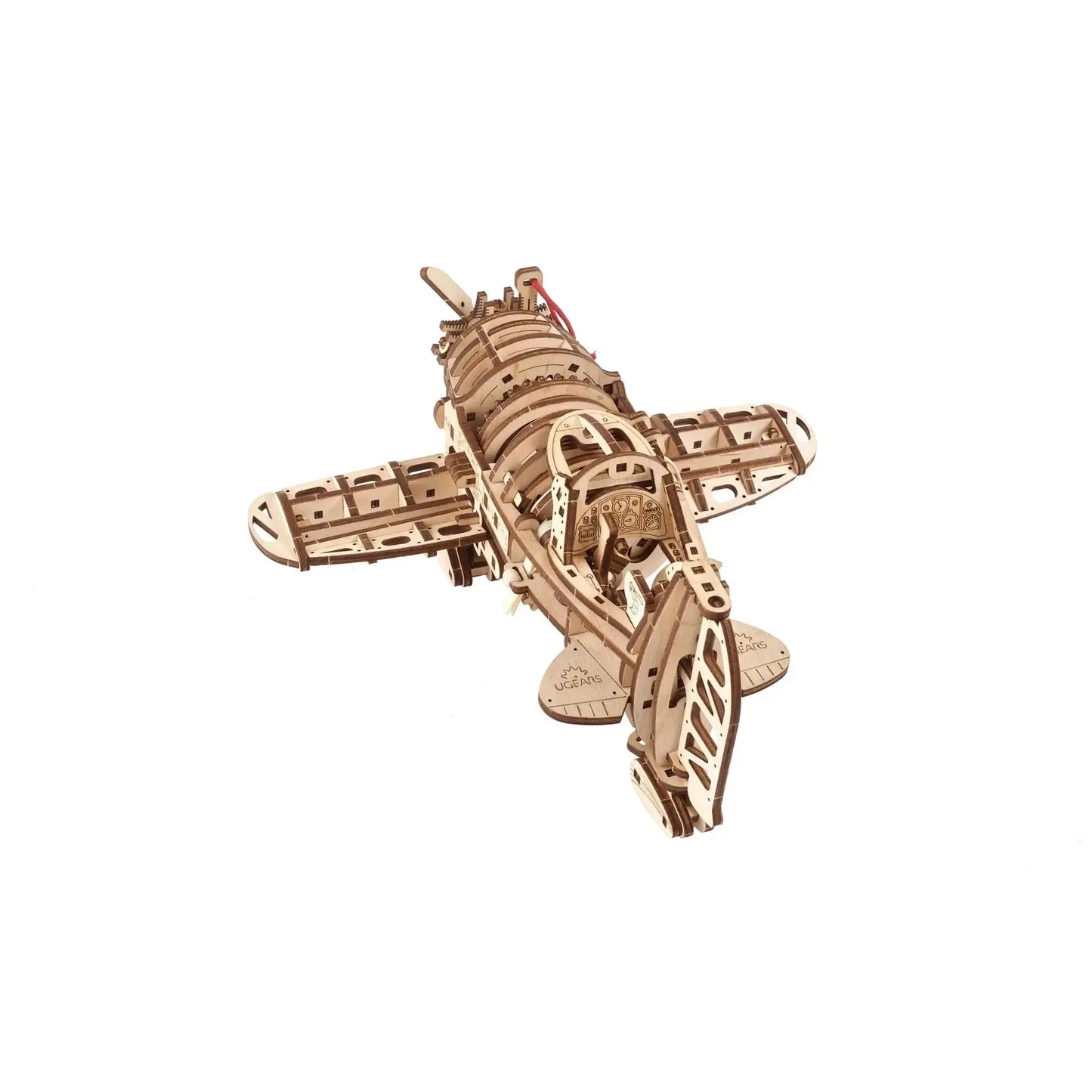 Mad Hornet Airplane 3D Wood Model Kit UGEARS