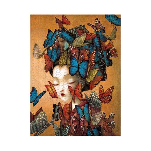 Madame Butterfly 1000 Piece Jigsaw Puzzle Paperblanks