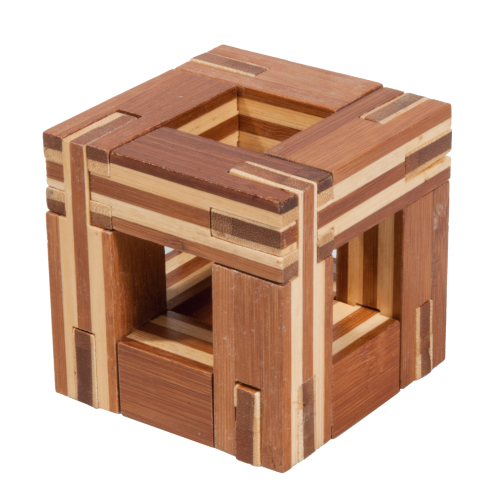Magic Frame 3D Bamboo Puzzle Fridolin