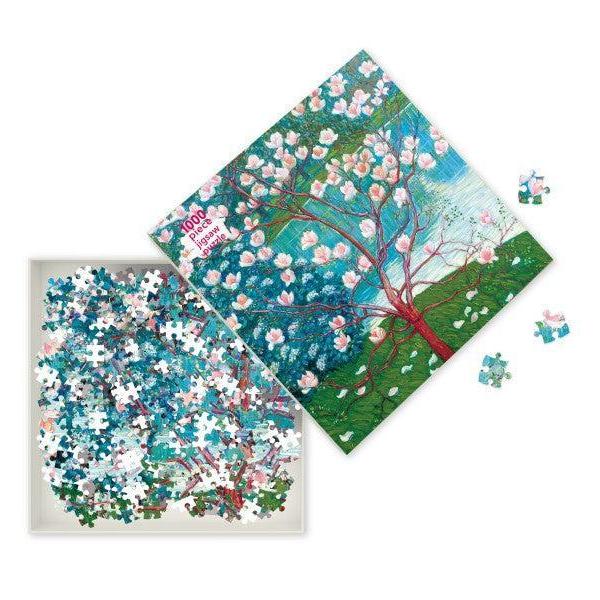 Magnolia 1000 Piece Jigsaw Puzzle Flame Tree